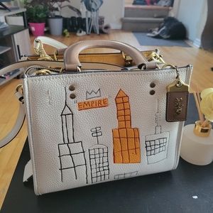 Sold Coach Jean Michel Basquiat rogue 25